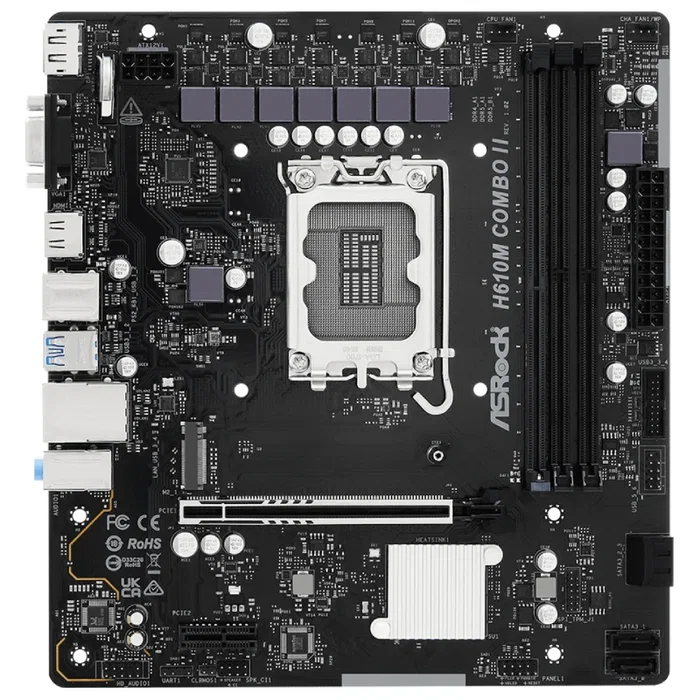 Asrock H610M COMBO II Micro ATX LGA1700 DDR5/DDR4